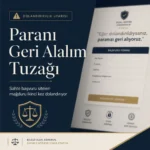 dolandırıcı geri alırız